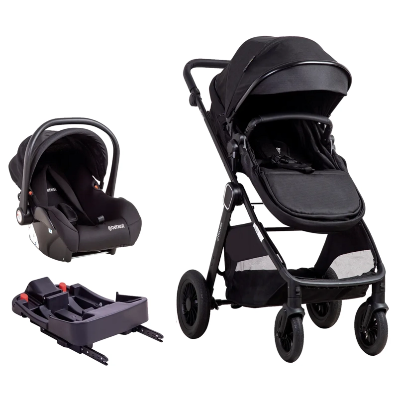 COCHE CUNA TRAVEL SYSTEM ISOFIX SUNSET PREMIUM CON BASE - 1