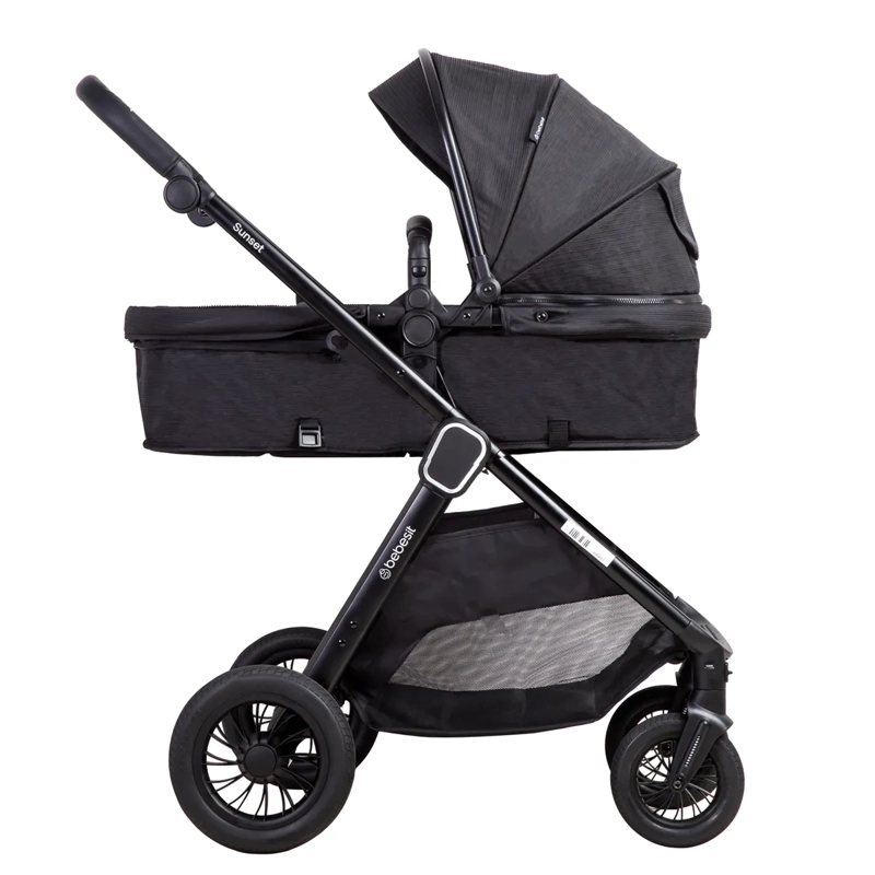 COCHE CUNA TRAVEL SYSTEM ISOFIX SUNSET PREMIUM CON BASE - 5