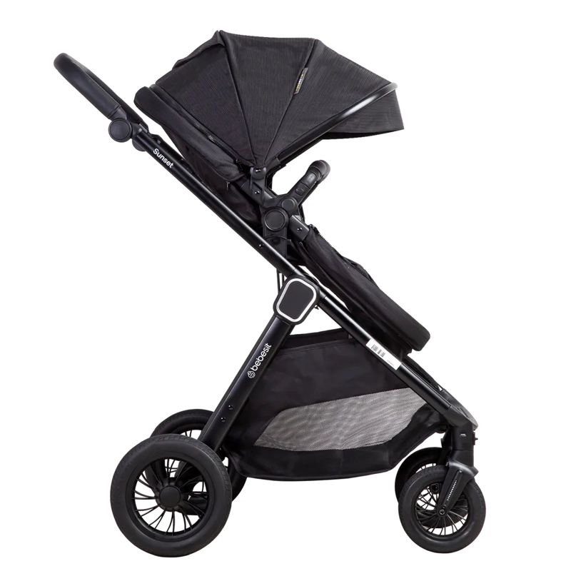 COCHE CUNA TRAVEL SYSTEM ISOFIX SUNSET PREMIUM CON BASE - 7
