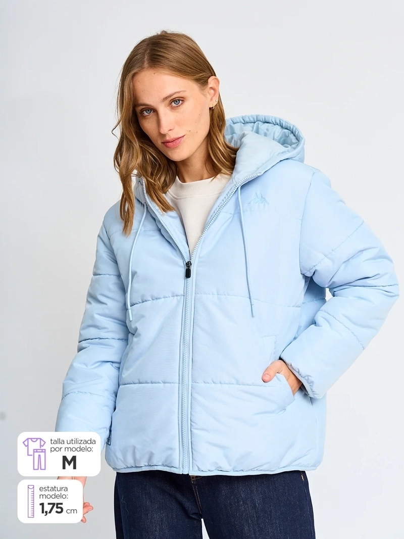KAPPA CHAQUETA MUJER KAPPA 2584 CELESTE