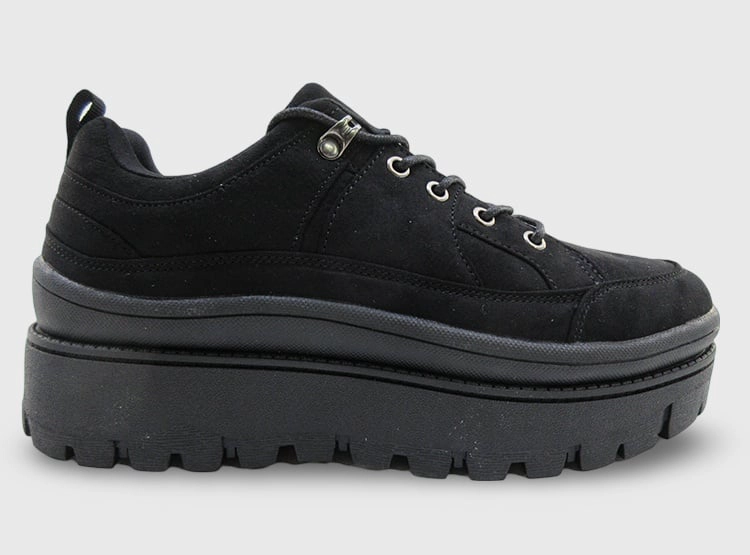 ZAPATILLAS MUJER BARBADOS CASUALES NEGRO BATI2 - 1