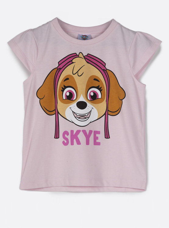 POLERA MANGA CORTA NIÑA PAW PATROL - 1