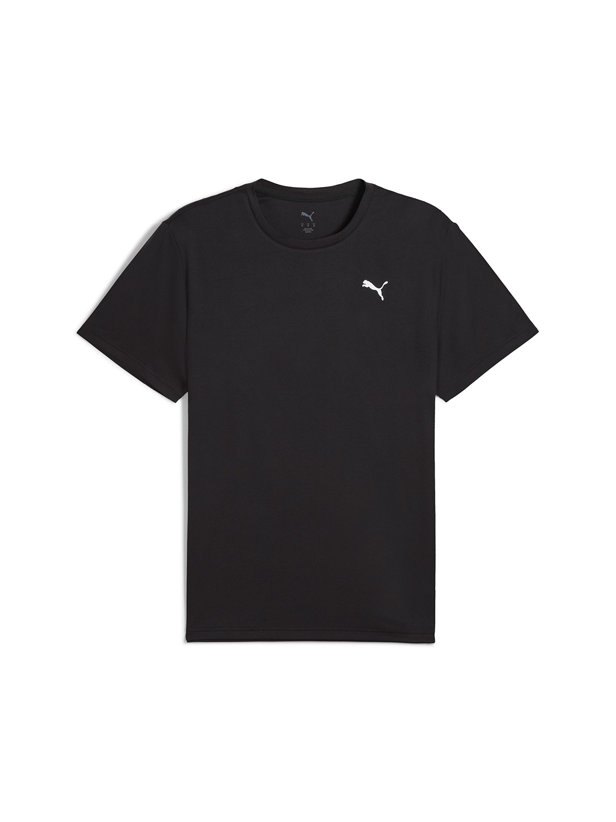 POLERA HOMBRE PUMA 527155 NEGRO MANGA CORTA ESSENTIALS TRAIN ALL DAY - 4