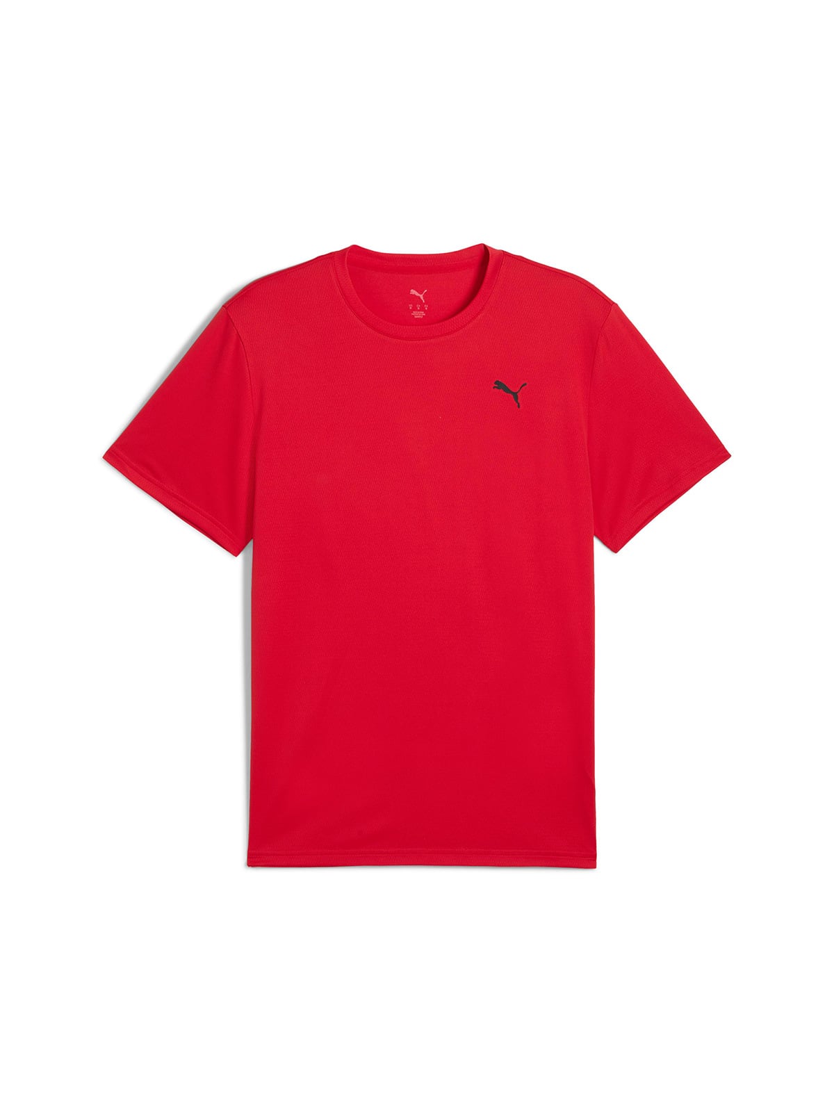 POLERA HOMBRE PUMA 527155 ROJO MANGA CORTA ESSENTIALS TRAIN ALL DAY - 1