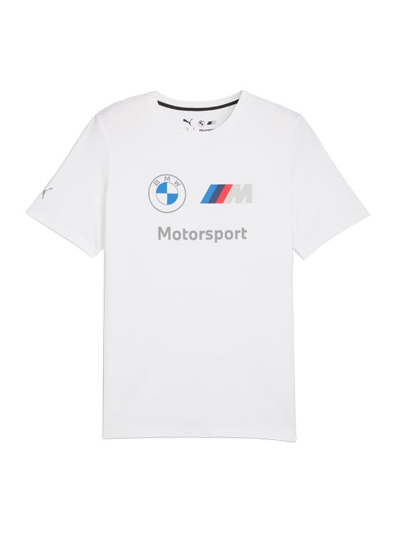 POLERA ALGODÓN MANGA CORTA HOMBRE PUMA BMW M MOTORSPORT ESSENTIALS - 4