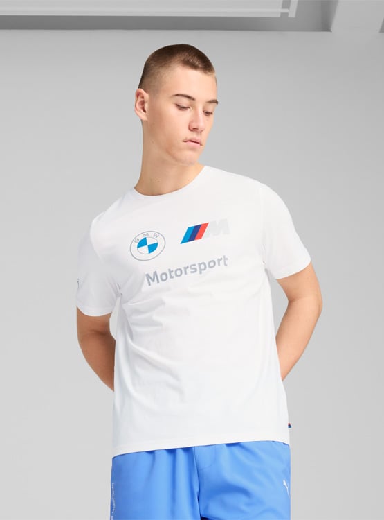 PUMA POLERA ALGODÓN MANGA CORTA HOMBRE PUMA BMW M MOTORSPORT ESSENTIALS