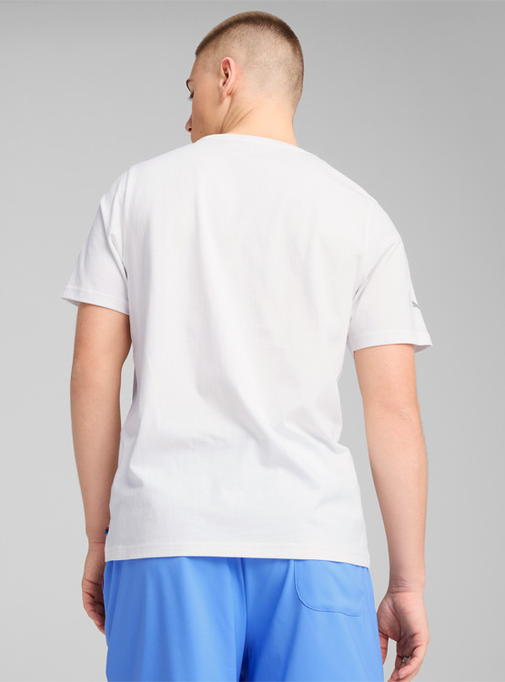 POLERA ALGODÓN MANGA CORTA HOMBRE PUMA BMW M MOTORSPORT ESSENTIALS - 2