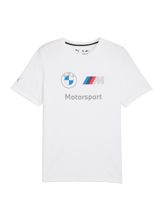 POLERA ALGODÓN MANGA CORTA HOMBRE PUMA BMW M MOTORSPORT ESSENTIALS - 4