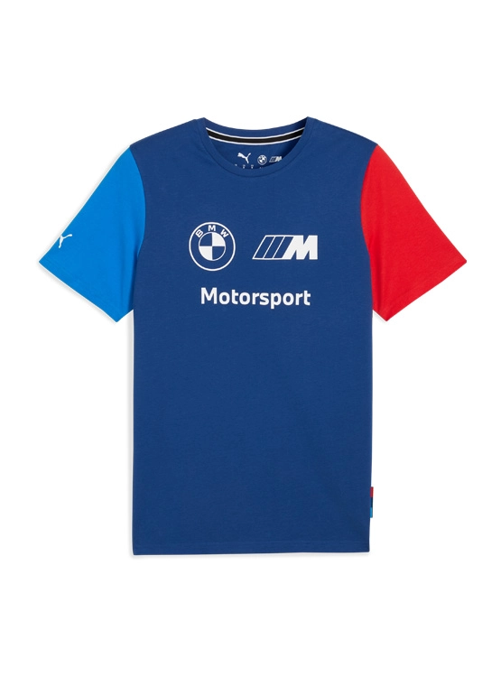 POLERA ALGODÓN MANGA CORTA HOMBRE PUMA BMW M MOTORSPORT ESSENTIALS - 3