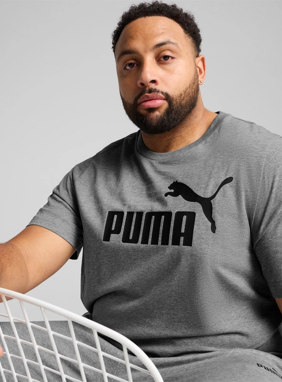 POLERA ALGODÓN MANGA CORTA HOMBRE PUMA ESSENTIALS NO. 1 - 2
