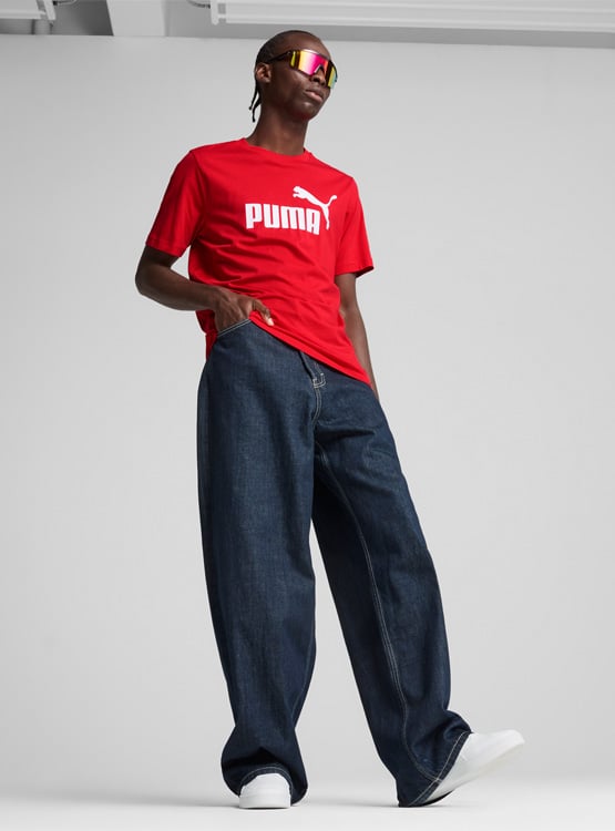 POLERA ALGODÓN MANGA CORTA HOMBRE PUMA ESSENTIALS NO. 1 - 3