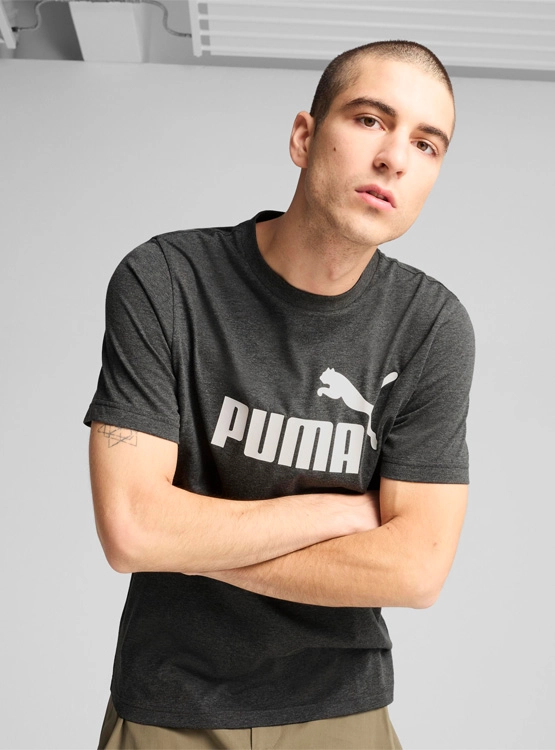 PUMA POLERA ALGODÓN MANGA CORTA HOMBRE PUMA ESSENTIALS NO. 1