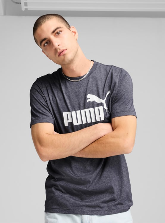 PUMA POLERA ALGODÓN MANGA CORTA HOMBRE PUMA ESSENTIALS NO. 1
