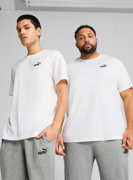 PUMA POLERA ALGODÓN MANGA CORTA HOMBRE PUMA ESSENTIALS NO. 1 LOGO PEQUEÑO