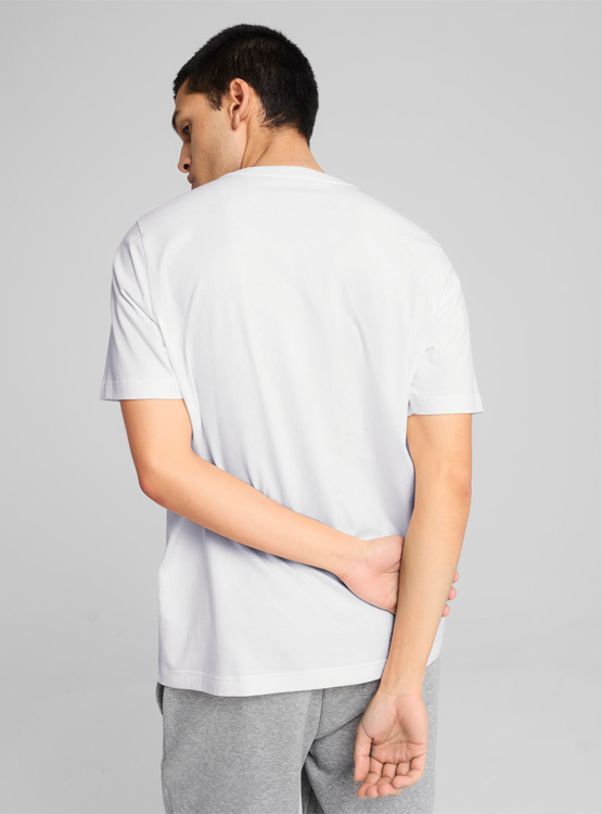 POLERA ALGODÓN MANGA CORTA HOMBRE PUMA ESSENTIALS NO. 1 LOGO PEQUEÑO - 2