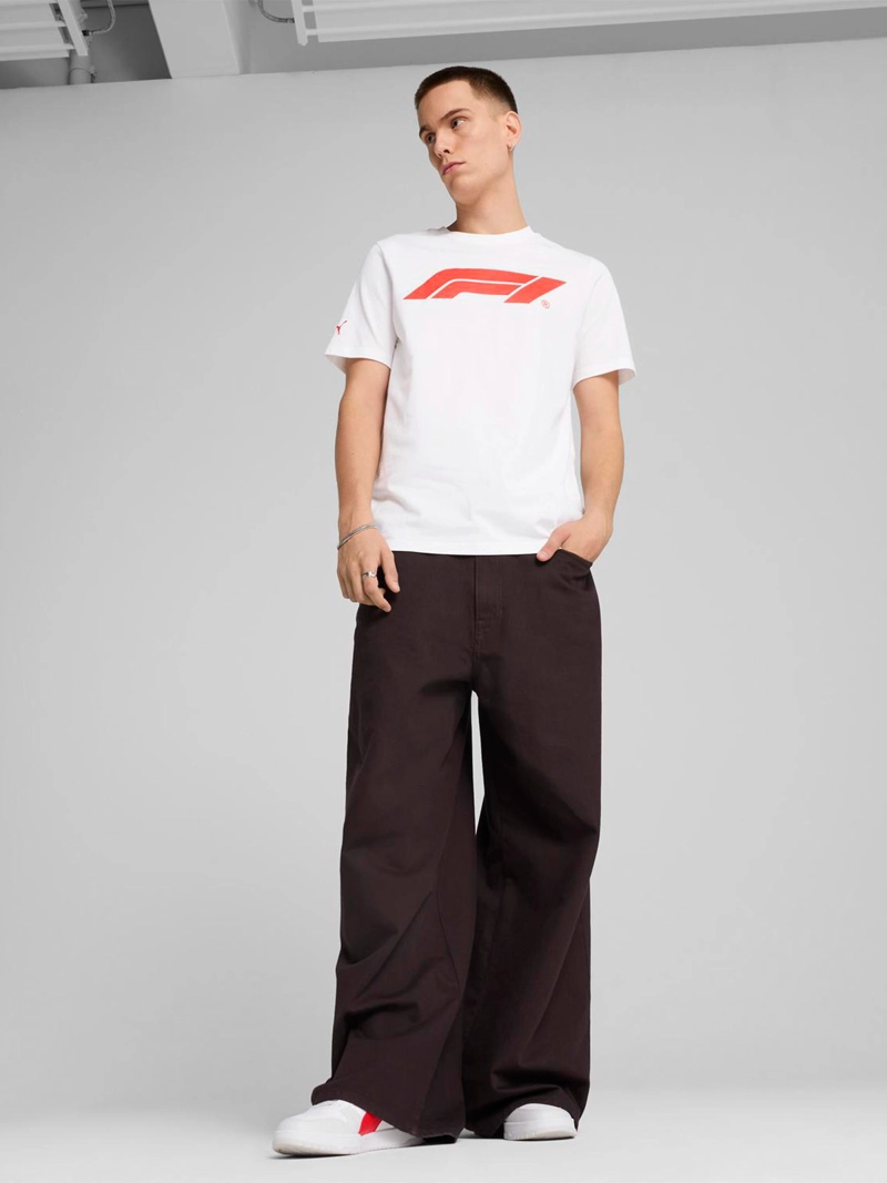 POLERA MANGA CORTA HOMBRE PUMA F1 ESSENTIALS - 5