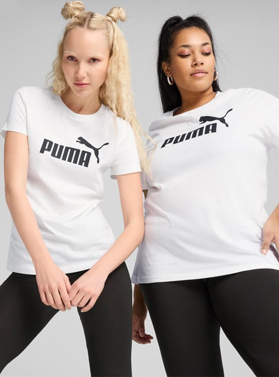 PUMA POLERA MUJER PUMA 682370 BLANCO MANGA CORTA ESSENTIALS N1