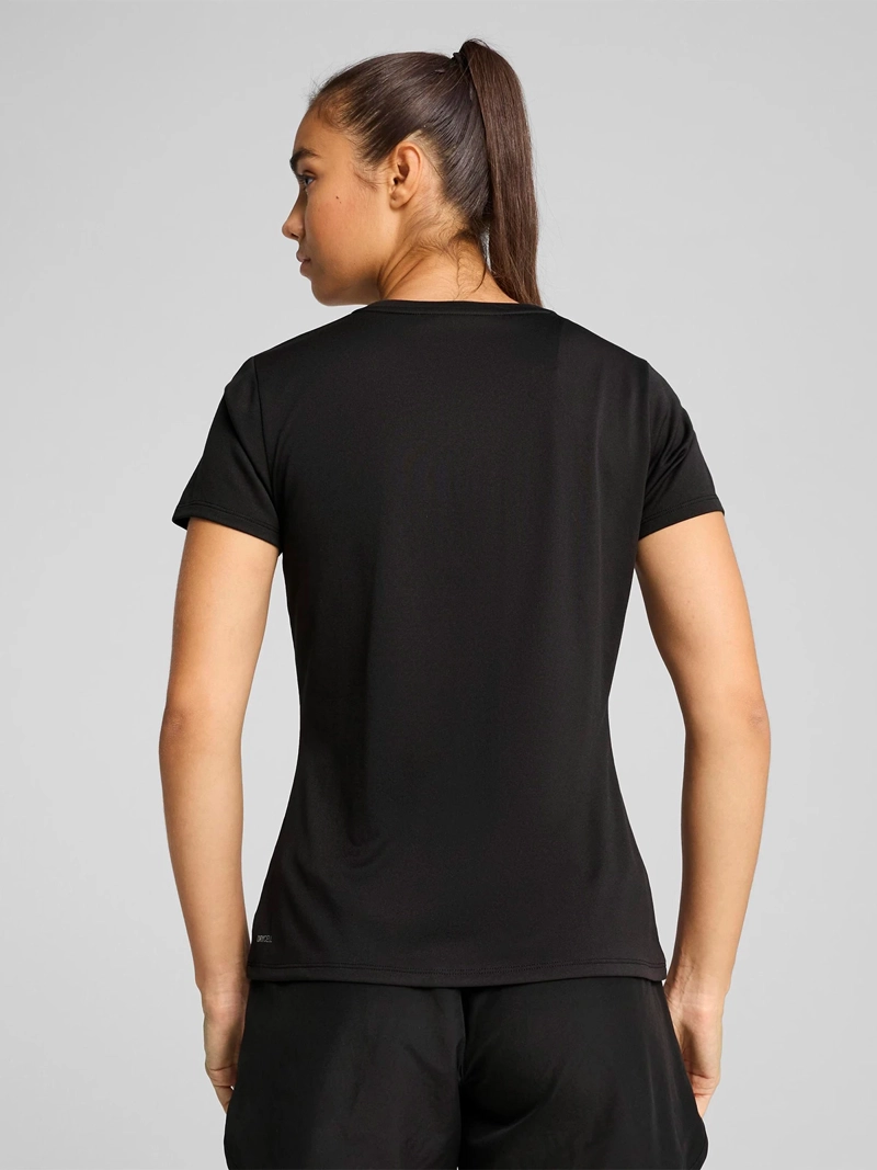 POLERA MUJER PUMA 525892 ALGODÓN NEGRO MANGA CORTA TRAIN ALL DAY ESSENTIALS - 2