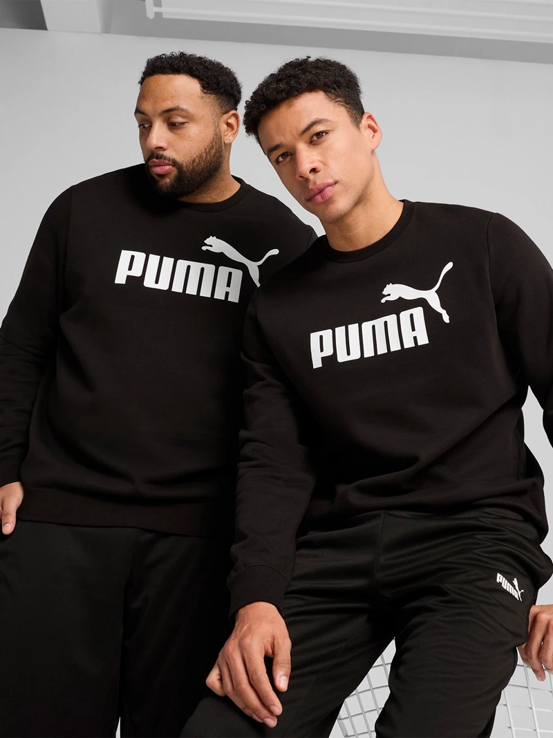 PUMA POLERÓN HOMBRE PUMA 682558 NEGRO MANGA LARGA ESSENTIALS NO.1