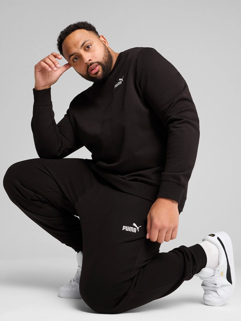 POLERÓN HOMBRE PUMA 682562 NEGRO ESS SMALL LOGO CREW FLEECE - 1