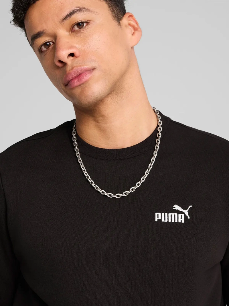 POLERÓN HOMBRE PUMA 682562 NEGRO ESS SMALL LOGO CREW FLEECE - 3