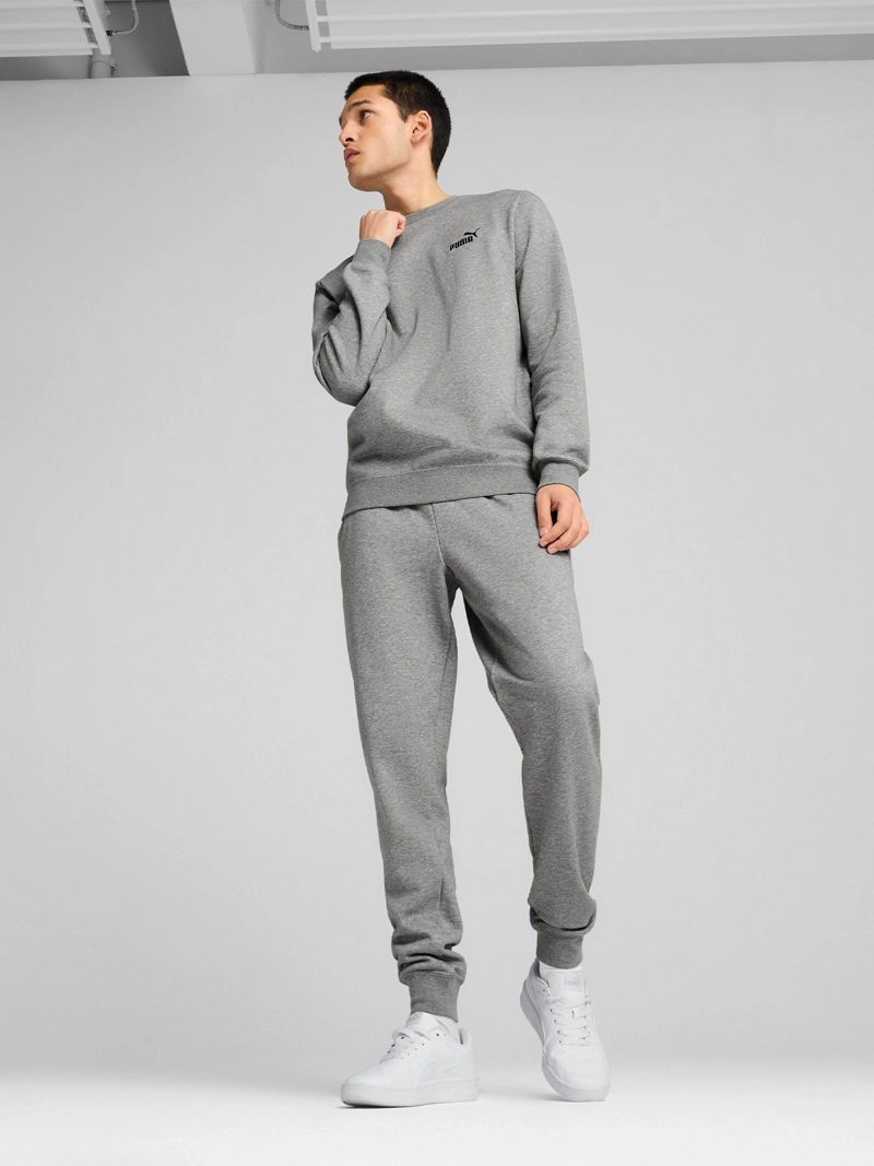 POLERÓN HOMBRE PUMA 682562 GRIS ESS SMALL LOGO CREW FLEECE - 2