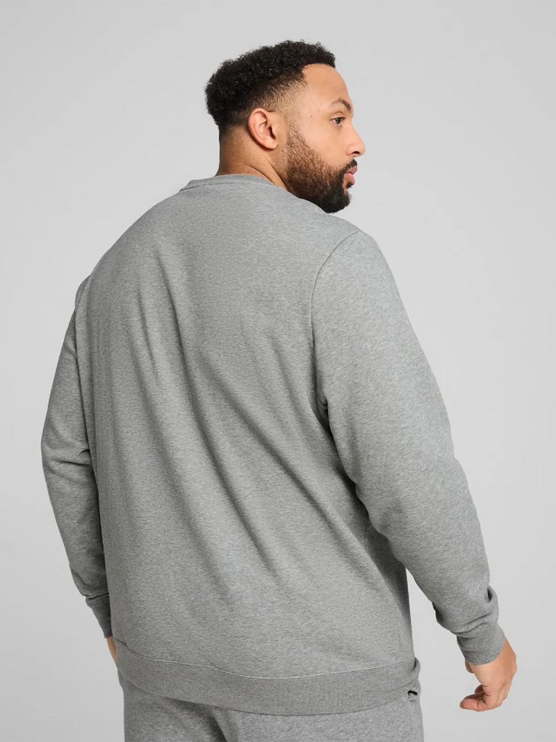 POLERÓN HOMBRE PUMA 682562 GRIS ESS SMALL LOGO CREW FLEECE - 3
