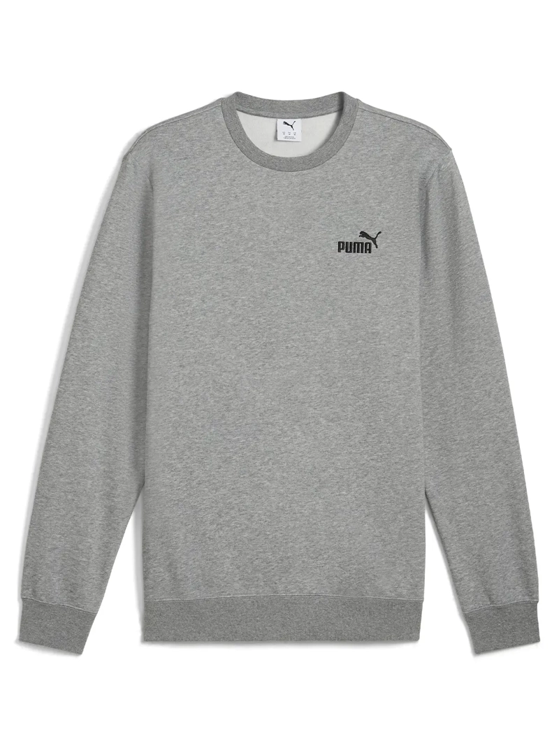 POLERÓN HOMBRE PUMA 682562 GRIS ESS SMALL LOGO CREW FLEECE - 6