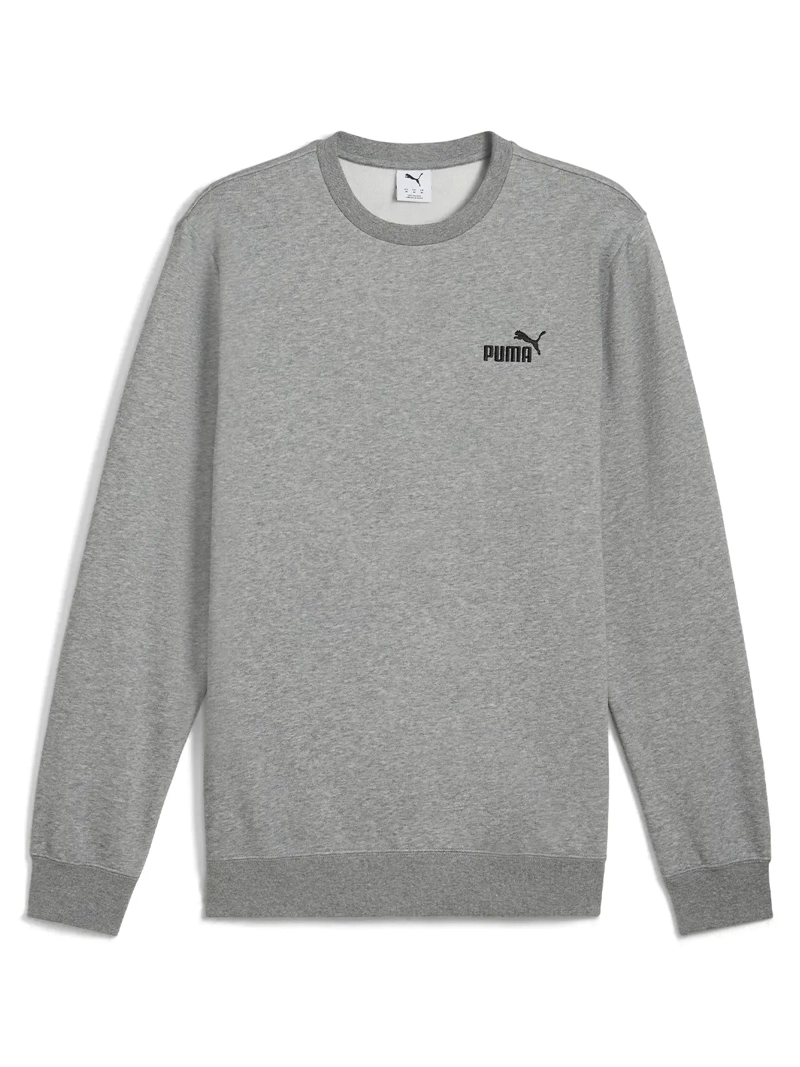 POLERÓN HOMBRE PUMA 682562 GRIS ESS SMALL LOGO CREW FLEECE - 6
