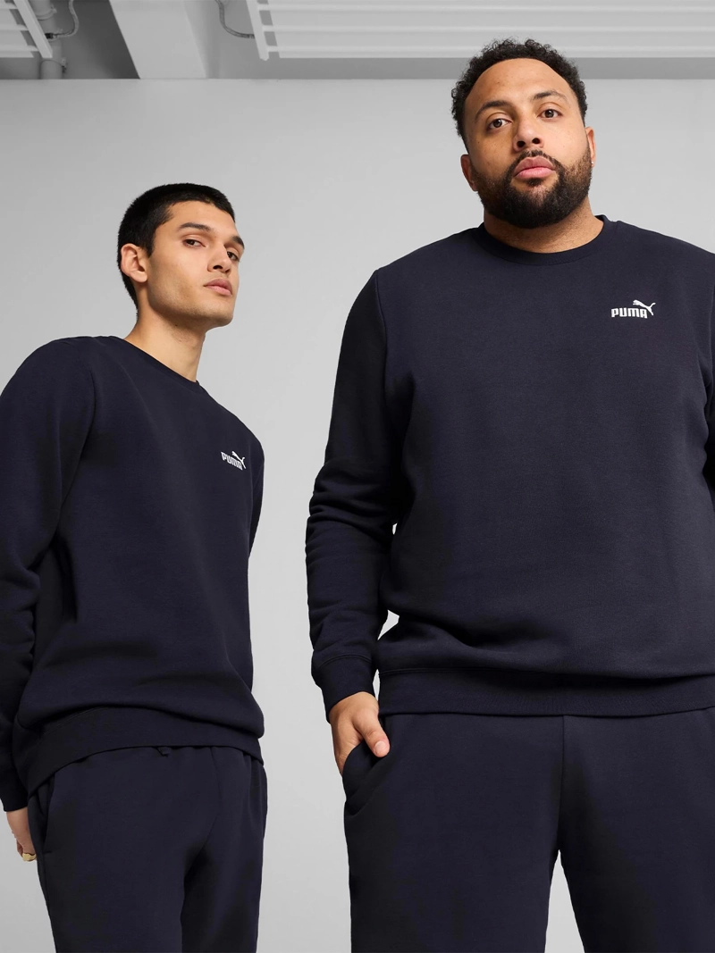 POLERÓN HOMBRE PUMA 682562 AZUL ESS SMALL LOGO CREW FLEECE - 1