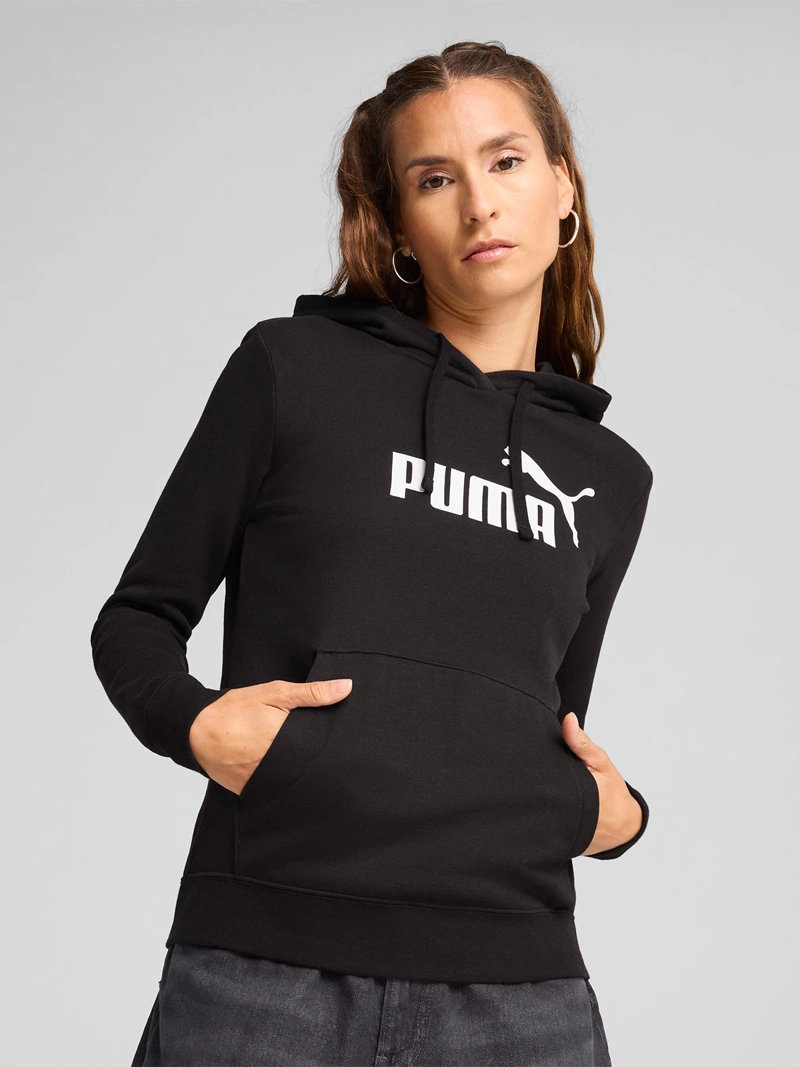 POLERÓN MUJER PUMA CON CAPUCHA Y BOLSILLO CANGURO - 1
