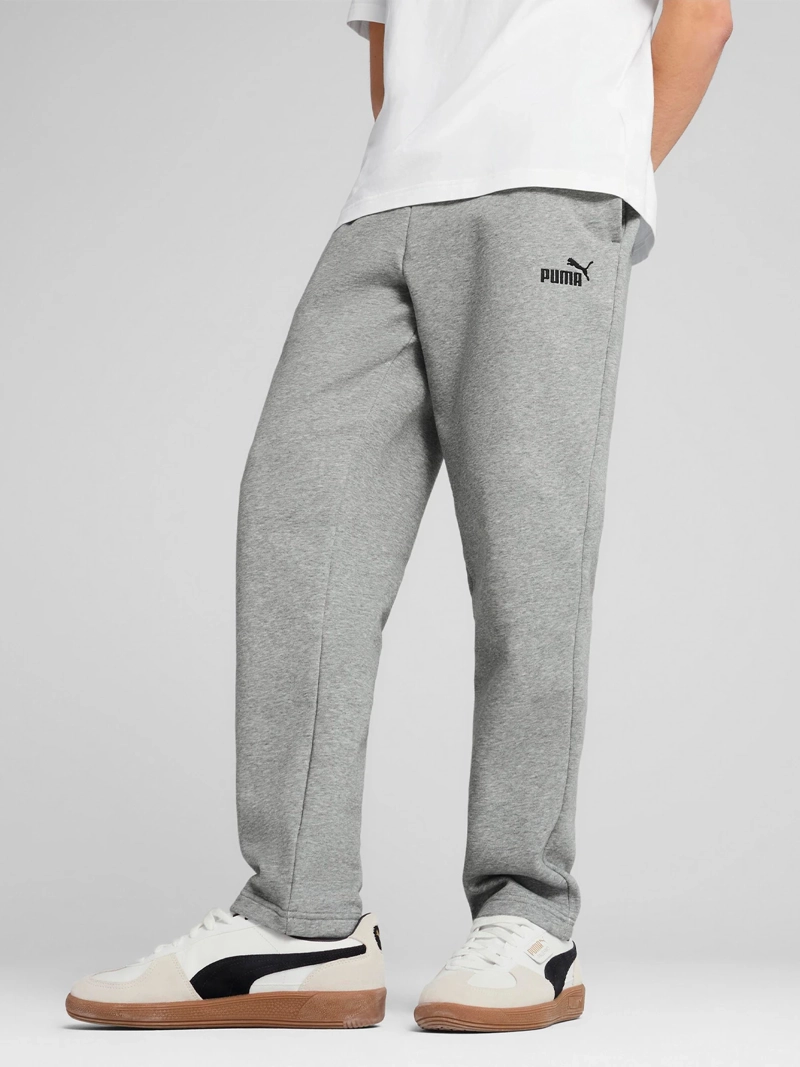 PANTALÓN DE BUZO HOMBRE PUMA 682610 GRIS ESSENTIALS NO.1 - 2