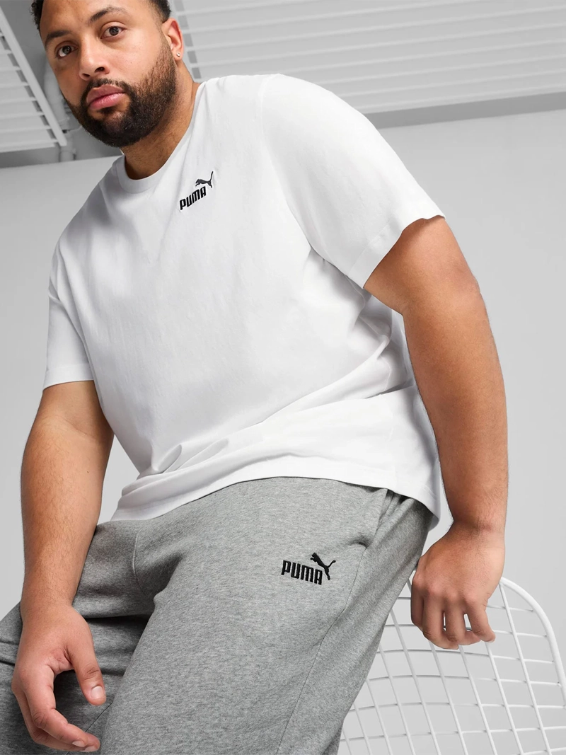 PANTALÓN DE BUZO HOMBRE PUMA 682610 GRIS ESSENTIALS NO.1 - 4