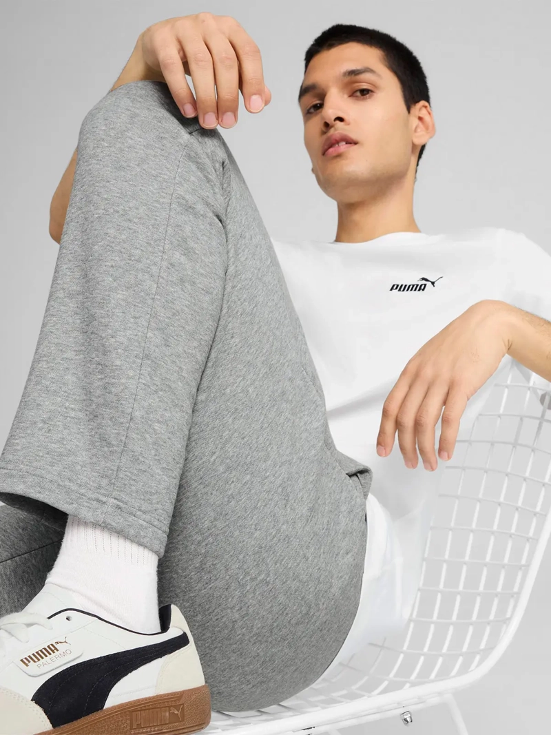 PANTALÓN DE BUZO HOMBRE PUMA 682610 GRIS ESSENTIALS NO.1 - 7