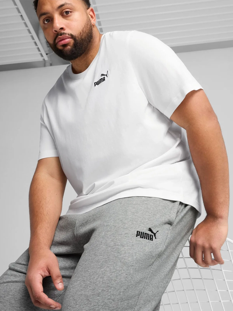 PANTALÓN DE BUZO HOMBRE PUMA 682610 GRIS ESSENTIALS NO.1 - 4