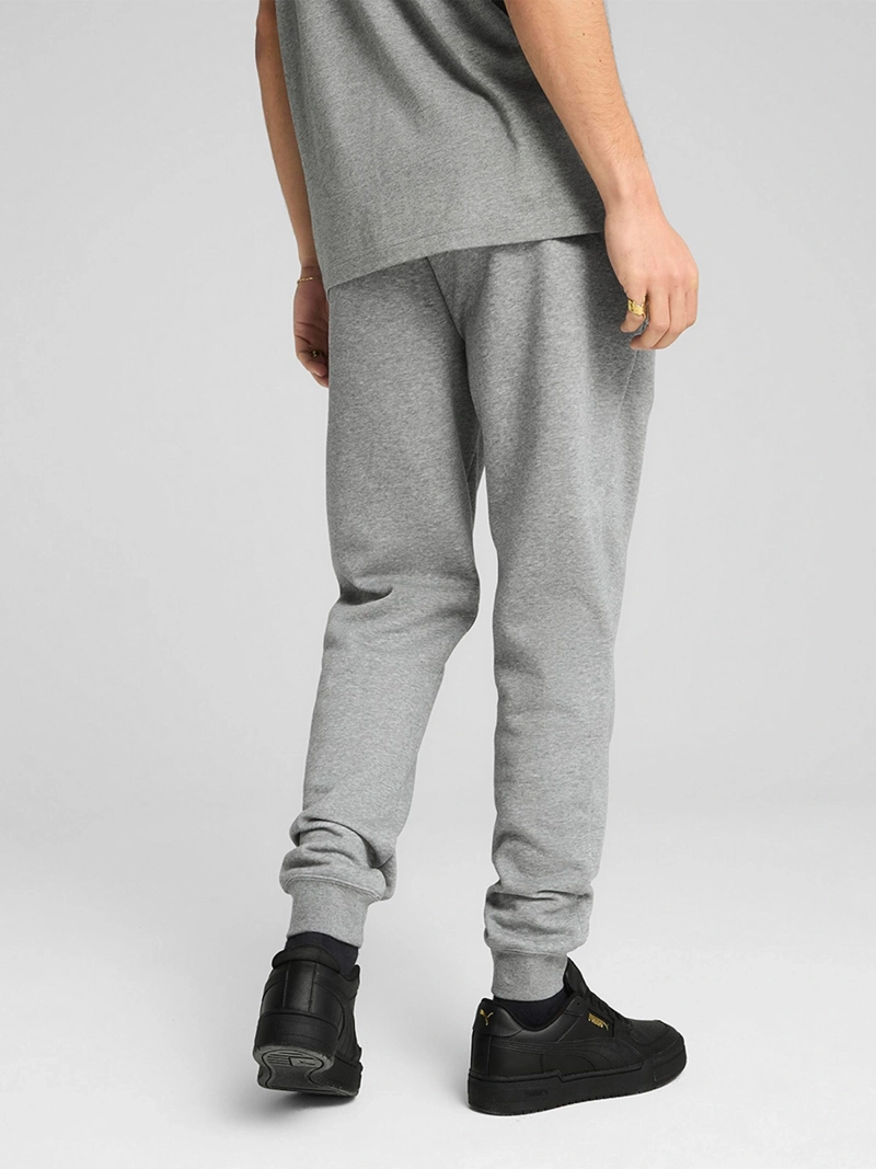 PANTALÓN DE BUZO HOMBRE PUMA 682642 GRIS ESS NO.1 LOGO - 3