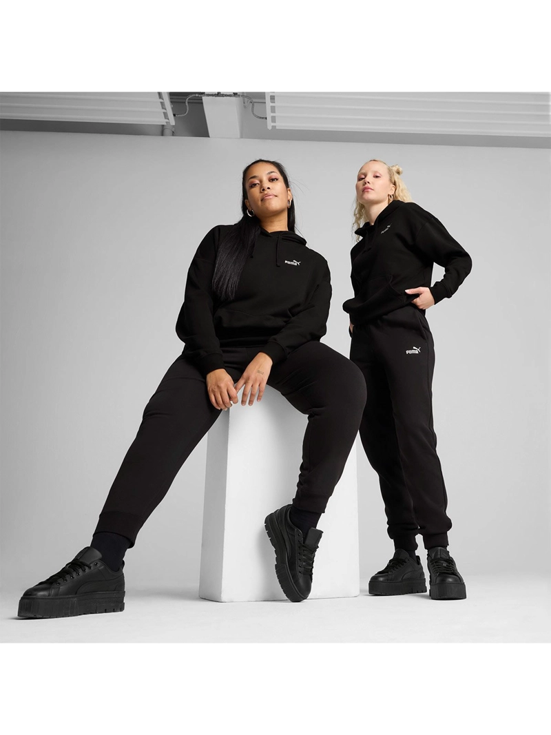 PANTALÓN DE BUZO MUJER PUMA 682448 NEGRO JOGGER ESSENTIALS NO.1 - 1