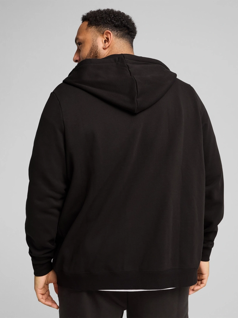 POLERÓN CON CIERRE HOMBRE PUMA 682586 NEGRO MANGA LARGA ESSENTIALS N.1 - 3