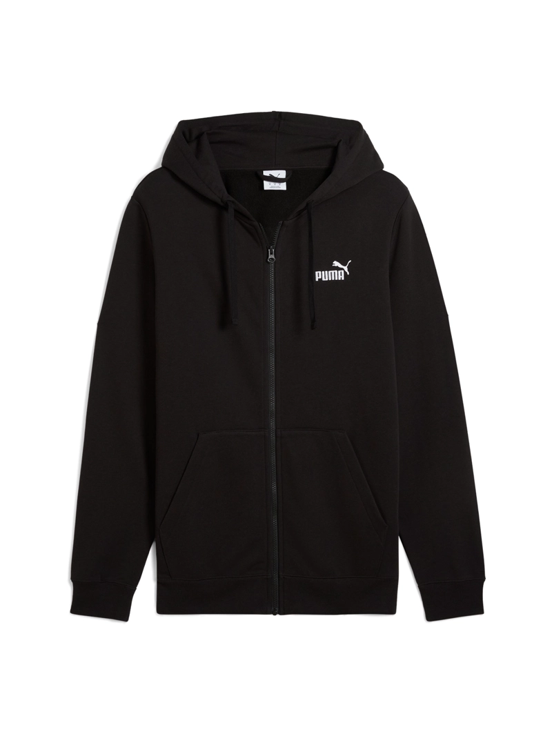 POLERÓN CON CIERRE HOMBRE PUMA 682586 NEGRO MANGA LARGA ESSENTIALS N.1 - 6