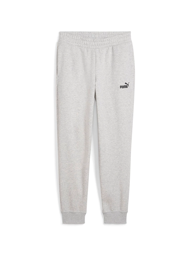 PANTALÓN DE BUZO MUJER PUMA 682448 GRIS ESSENTIALS NO. 1 LOGO PEQUEÑO - 6
