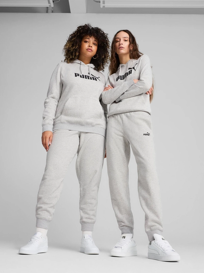 PUMA PANTALÓN DE BUZO MUJER PUMA 682448 GRIS ESSENTIALS NO. 1 LOGO PEQUEÑO