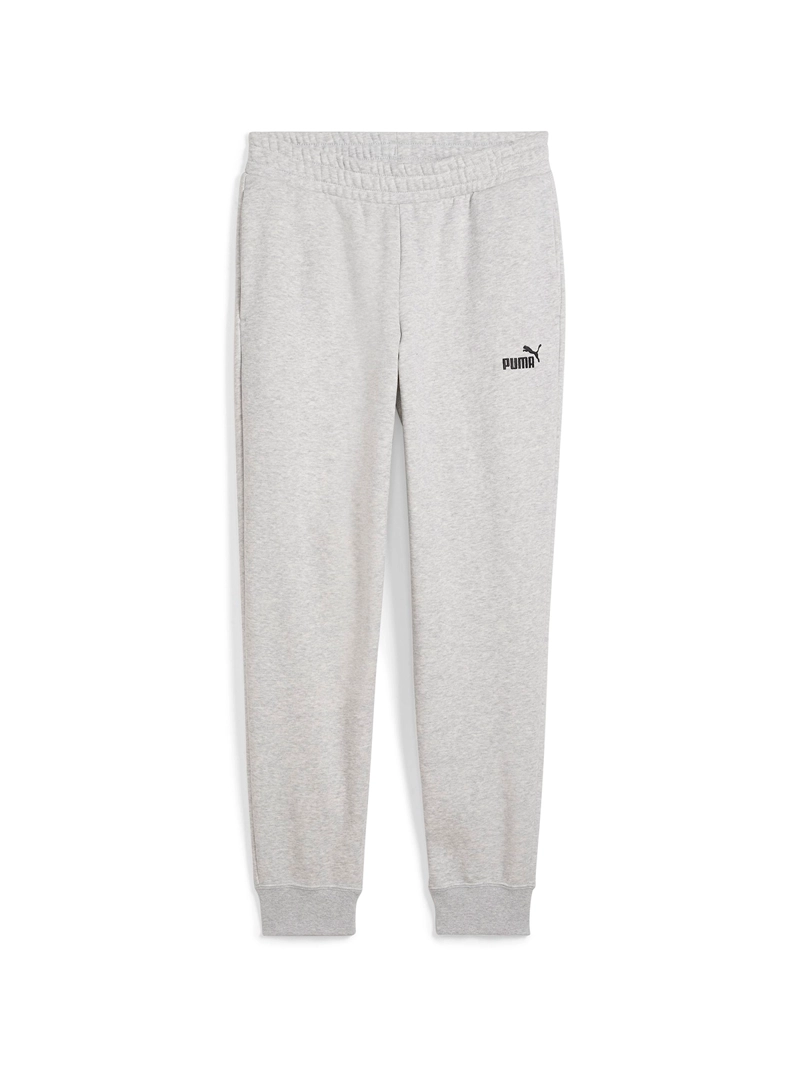 PANTALÓN DE BUZO MUJER PUMA 682448 GRIS ESSENTIALS NO. 1 LOGO PEQUEÑO - 6