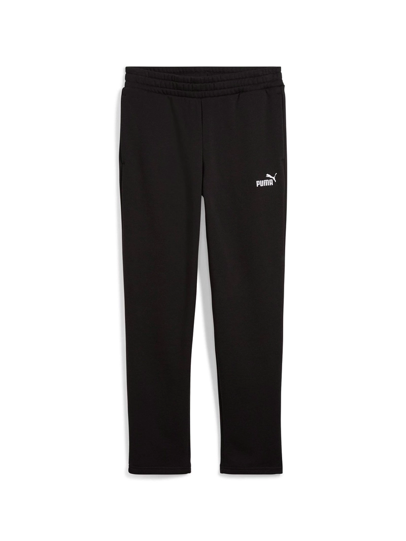 PANTALÓN DE BUZO MUJER PUMA 682452 NEGRO ESSENTIALS NO. 1 LOGO PEQUEÑO - 4