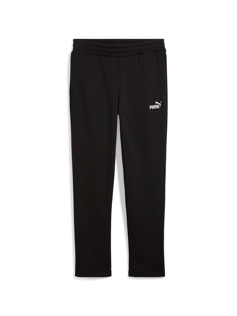 PANTALÓN DE BUZO MUJER PUMA 682452 NEGRO ESSENTIALS NO. 1 LOGO PEQUEÑO - 4