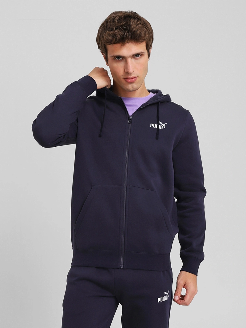 PUMA POLERÓN CON CIERRE HOMBRE PUMA 682587 AZUL ESSENSTIALS NO.1