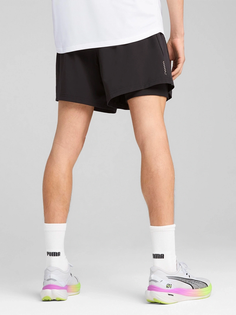 SHORT HOMBRE PUMA 526611 NEGRO RUN VELOCITY - 2