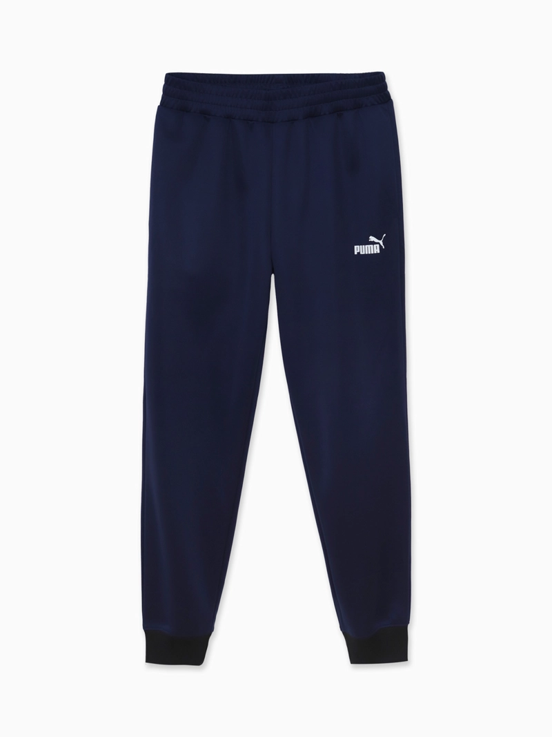 PANTALÓN DE BUZO HOMBRE PUMA 682649 AZUL LOGO POLY ESS N.1 - 3