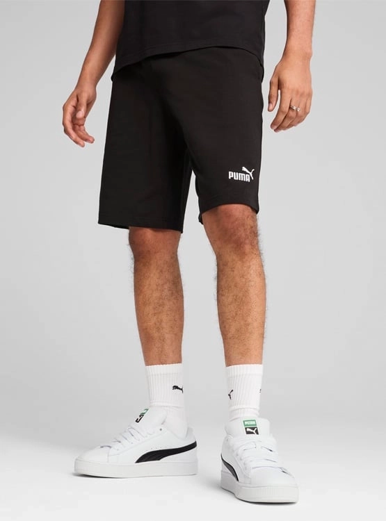 SHORT DE PUNTO HOMBRE PUMA ESSENTIALS 10'' CON LOGO NO. 1 - 2