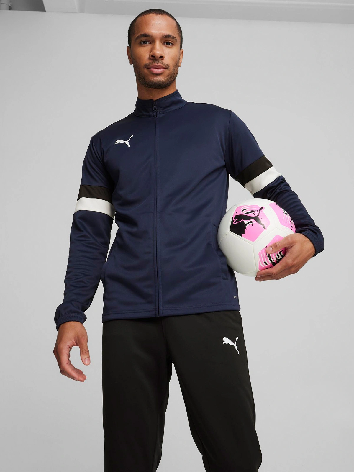 CONJUNTO HOMBRE PUMA 658653 AZUL DEPORTIVO TEAMRISE - 1