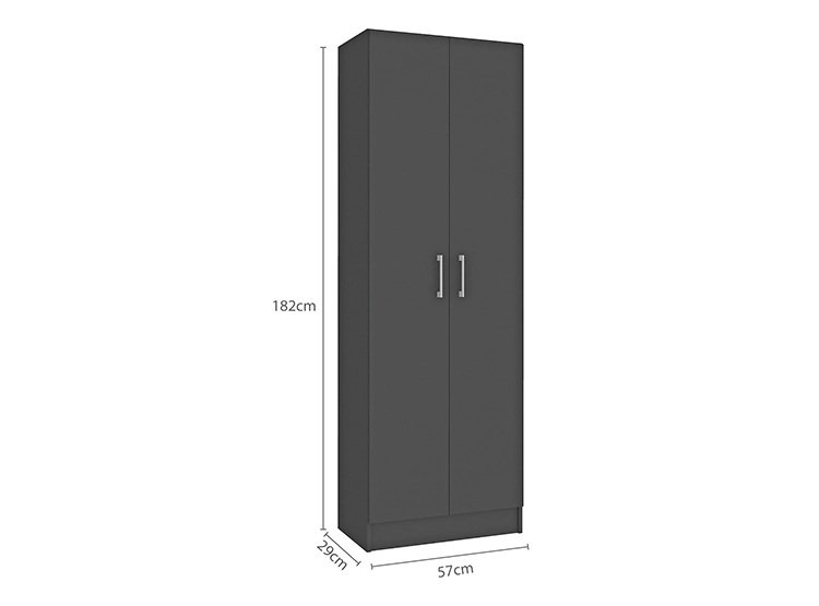 MUEBLE DE COCINA VEKKA HOME WINNER 2P GRAFITO - 5